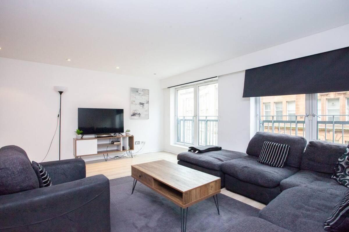 City Centre Apartment W Parking & Hyperoptic Wifi Glasgow Exteriér fotografie