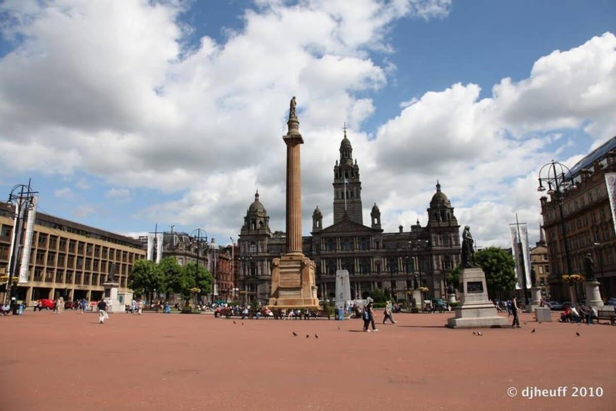 City Centre Apartment W Parking & Hyperoptic Wifi Glasgow Exteriér fotografie