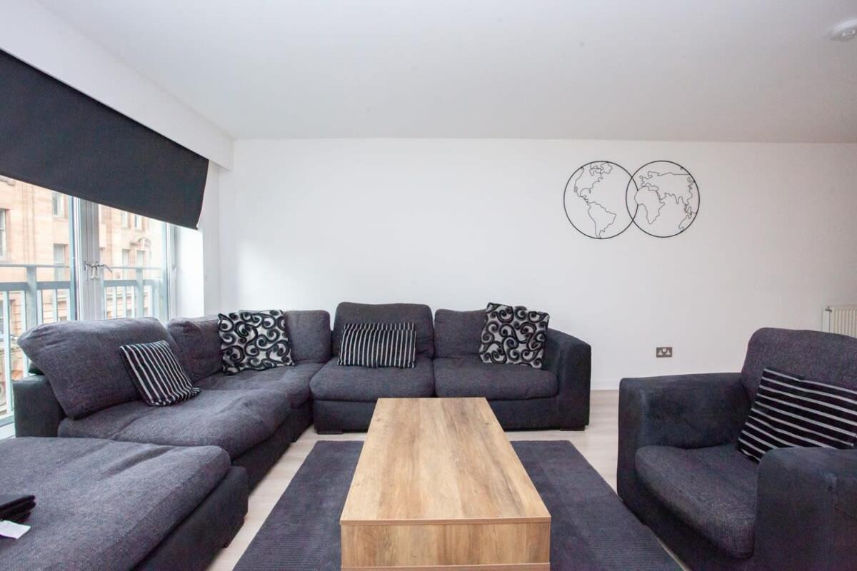 City Centre Apartment W Parking & Hyperoptic Wifi Glasgow Exteriér fotografie