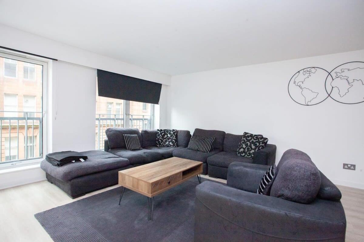 City Centre Apartment W Parking & Hyperoptic Wifi Glasgow Exteriér fotografie